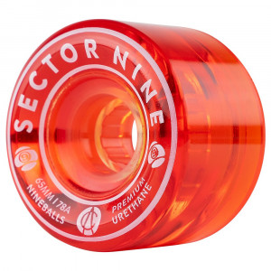 Колеса Sector9 9-balls 65 mm / 78 A warm red 