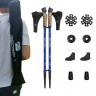 Палки для скандинавской ходьбы телескопические регулируемые Necasil Nordic Walking Poles blue - Палки для скандинавской ходьбы телескопические регулируемые Necasil Nordic Walking Poles blue