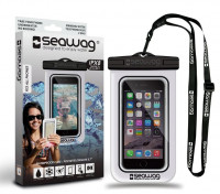 Чехол для смартфона водонепроницаемый Seawag White & Black S21 (SW_W1X)