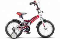 Велосипед Stels Jet 16 Z010 белый/красный (2019)