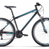 Велосипед Forward SPORTING 27.5 1.0 черный/бирюзовый (2020) - Велосипед Forward SPORTING 27.5 1.0 черный/бирюзовый (2020)