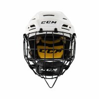 Шлем с маской CCM Tacks 210 Combo SR white