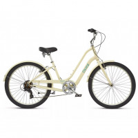 Велосипед Schwinn Sivica 7 Women 26" кремовый рама M (17.5") (2022)