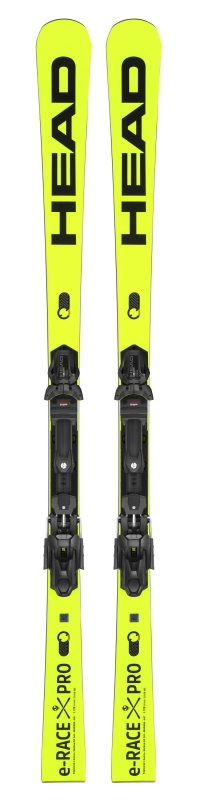 Горные лыжи Head WC Rebels e-Race Pro WCR 14 yellow-black + креп FREEFLEX ST 16 BRAKE 85 [A] (2023)
