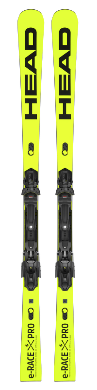 Горные лыжи Head WC Rebels e-Race Pro WCR 14 yellow-black + креп FREEFLEX ST 16 BRAKE 85 [A] (2023) 