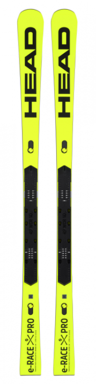 Горные лыжи Head WC Rebels e-Race Pro WCR 14 yellow-black + креп