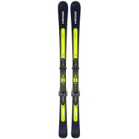 Горные лыжи Head Shape e-V8 black/yellow + крепления Protector PR 11 GW Brake 85 [P] (2024)