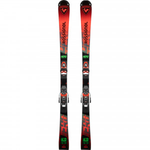 Горные лыжи Rossignol Hero Athlete SL Pro R21 Pro (128-149) + крепления SPX 11 GW B73 Hot Red (2025) 