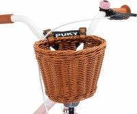 Эластичная плетеная корзина Puky для 12" велосипедов и беговелов brown (2022)