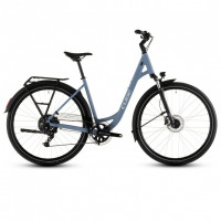 Велосипед Cube Touring One Easy Entry 28" bluebird´n´grey рама: 46 см (2026)