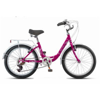 Велосипед Stels Pilot-225 V 20" Z010 (м) розовый рама: 12" (2025)