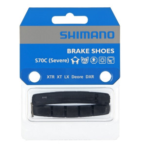 Вкладыш тормозной колодки Shimano, для v-brake, S70C для тяжел. усл. Y8A298030 