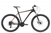 Велосипед Stark Router 27.3 HD голубой/оранжевый Рама: 18" (2022)