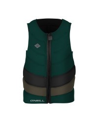 Спасательный жилет неопрен мужской O'Neill GOORU TECH COMP VEST REEF/BLK/KHAKI (2018)