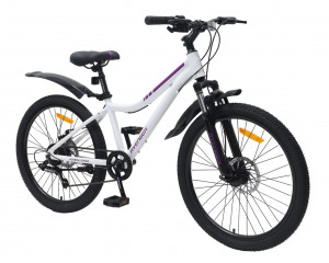 Велосипед Avenger A241DW 24&quot; белый рама: 13&quot; (2025) 
