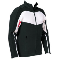 Куртка-виндстоппер Vist Miramonti JR. S15J093 Softshell Jacket black-white-black 990099