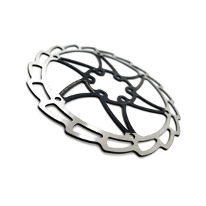 Торм. диск CLARKS 3-831 (ротор) для диск. тормоза CD-06-180-BLACK 180мм+6болтов нерж. сталь, черный 