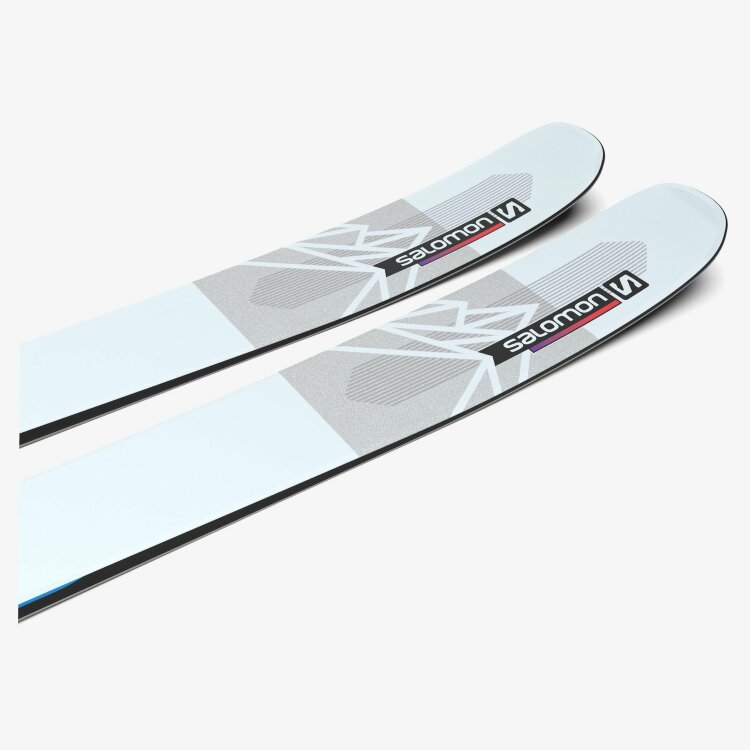 Горные лыжи Salomon QST Blank White/Lightgrey (2022) купить со