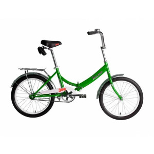Велосипед Forward Kama 20&quot; зеленый/серебристый рама: 14&quot; (2023) 