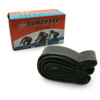 Камера велосипедная Sunchase 18x1.75/2.125 A/V натуральная резина