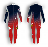 Спусковой комбинезон Vist Race Suit with Protection d.ocean-ruby-white (2022)