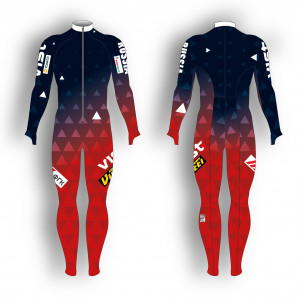 Спусковой комбинезон Vist Race Suit with Protection d.ocean-ruby-white (2022) 