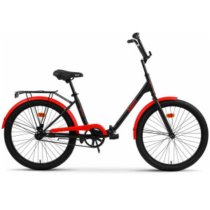 Велосипед Aist Smart 1.1 24" черно-красный рама: OS (2026) 