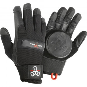 Перчатки Triple 8 Downhill Glove Blk 