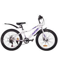 Велосипед Acid Q 470 D 24" white/violet рама: 13" (2025)