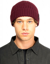 Шапка Armada Merino Wool Beanie-Speckled Burgundy, OSFA (2022)