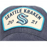 Бейсболка Atributika&Club NHL Seattle Kraken синяя-голубая (55-58 см) 31382 - Бейсболка Atributika&Club NHL Seattle Kraken синяя-голубая (55-58 см) 31382