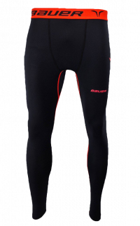 Брюки компрессионные Bauer Core Compression Pant S17 SR black (1050788)