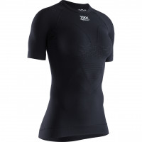 Футболка женская X-Bionic Energizer MK3 LT Shirt Round Neck SH SL Opal Black/Arctic White