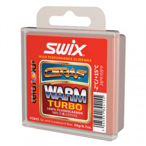 Прессовка фторовая Swix Cera F Warm Turbo +10C/-2C 20 гр (FC8XS) 