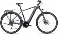 Велосипед CUBE TOURING HYBRID ONE 500  grey´n´black (2021)