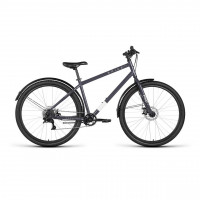 Велосипед Forward Spike 27.5 D серый/серебристый рама: 18 (2023)