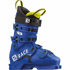 Горнолыжные ботинки Salomon S/Race 90 race blue/acid green/black (2020) 