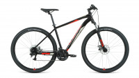 Велосипед Forward APACHE 29 2.2 D черный/красный 17" (2022)