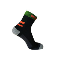 Водонепроницаемые носки Dexshell Running Socks черный/оранжевый (2023)