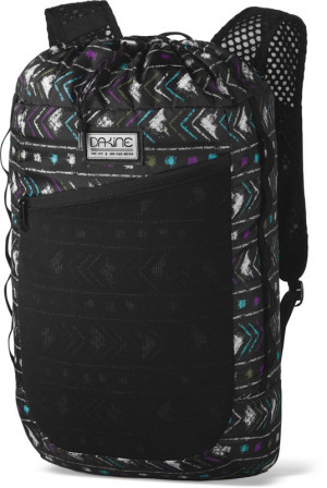 Женский рюкзак Dakine Womens Stowaway Rucksack Sienna Sie (черный с геометрическим принтом) 