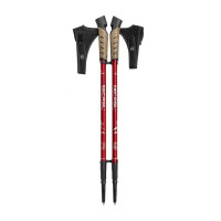 Палки для скандинавской ходьбы телескопические регулируемые Necasil Nordic Walking Poles red