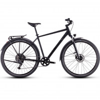Велосипед Cube Nature One Allroad 28" black´n´black рама: XL (2025)