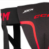 Раковина с подтяжками CCM Jock Combo YTH black/red - Раковина с подтяжками CCM Jock Combo YTH black/red