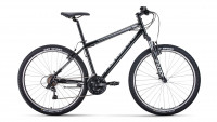 Велосипед Forward SPORTING 27.5 1.0 черный/серый (2020)