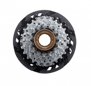 Трещотка Shimano MF-TZ510-6-CP, 14-28T, в упаковке, с защитой EMFTZ5106428CP 