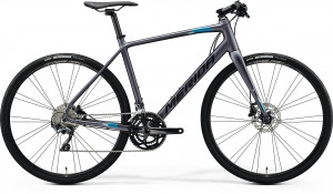 Велосипед Merida Speeder 500 28&quot; MattAnthracite/Blue/Black (2021) 