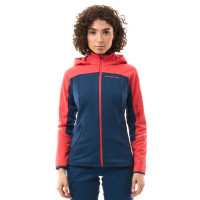 Куртка с капюшоном Dragonfly Explorer 2.0 Woman coral/ocean (2024)
