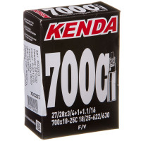 Камера Kenda 511291 28" 700x18 - 25C Шоссейная, Presta f/v-48 мм