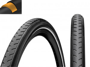 Покрышка Continental RIDE Classic 28 x 1.6 (42-622) чёр./чёр. Reflex, ExtraPuncture Belt – 3/180 TPI – E25 
