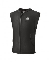Жилет с защитой спины мужской IceTools Evo Vest black/white (680000) (2018)